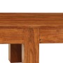 Mesa de centro madera maciza acacia acabado miel 100x50x30 cm en Mesas de centro | Comprar online en Foru.es