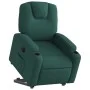 Sillón eléctrico reclinable elevable de tela verde oscuro de , Sillones - Ref: Foro24-3204398, Precio: 346,65 €, Descuento: %