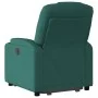 Sillón eléctrico reclinable elevable de tela verde oscuro de , Sillones - Ref: Foro24-3204398, Precio: 346,65 €, Descuento: %