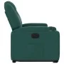 Sillón eléctrico reclinable elevable de tela verde oscuro de , Sillones - Ref: Foro24-3204398, Precio: 346,65 €, Descuento: %
