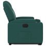 Sillón eléctrico reclinable elevable de tela verde oscuro de , Sillones - Ref: Foro24-3204398, Precio: 316,58 €, Descuento: %