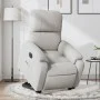 Sillón eléctrico reclinable elevable tela microfibra gris claro de , Sillones - Ref: Foro24-3204944, Precio: 349,06 €, Descue...