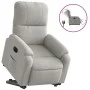 Sillón eléctrico reclinable elevable tela microfibra gris claro de , Sillones - Ref: Foro24-3204944, Precio: 349,06 €, Descue...