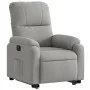 Sillón eléctrico reclinable elevable tela microfibra gris claro de , Sillones - Ref: Foro24-3204944, Precio: 349,06 €, Descue...