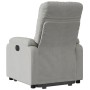 Sillón eléctrico reclinable elevable tela microfibra gris claro de , Sillones - Ref: Foro24-3204944, Precio: 326,72 €, Descue...