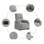 Sillón eléctrico reclinable elevable tela microfibra gris claro de , Sillones - Ref: Foro24-3204944, Precio: 349,06 €, Descue...