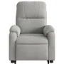 Sillón eléctrico reclinable elevable tela microfibra gris claro de , Sillones - Ref: Foro24-3204944, Precio: 349,06 €, Descue...