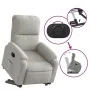 Sillón eléctrico reclinable elevable tela microfibra gris claro de , Sillones - Ref: Foro24-3204944, Precio: 349,06 €, Descue...