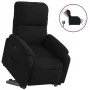 Sillón eléctrico reclinable elevable tela microfibra negro de , Sillones - Ref: Foro24-3204946, Precio: 334,15 €, Descuento: %