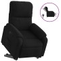 Sillón eléctrico reclinable elevable tela microfibra negro de , Sillones - Ref: Foro24-3204946, Precio: 313,63 €, Descuento: %