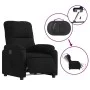 Sillón eléctrico reclinable elevable tela microfibra negro de , Sillones - Ref: Foro24-3204946, Precio: 334,15 €, Descuento: %