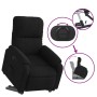 Sillón eléctrico reclinable elevable tela microfibra negro de , Sillones - Ref: Foro24-3204946, Precio: 313,63 €, Descuento: %