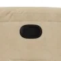 Sillón reclinable elevable tela de microfibra color crema de , Sillones - Ref: Foro24-3204933, Precio: 300,20 €, Descuento: %