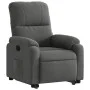 Dark gray microfiber fabric reclining and lift chair by , Armchairs - Ref: Foro24-3204931, Price: 310,76 €, Discount: %