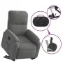 Dark gray microfiber fabric reclining and lift chair by , Armchairs - Ref: Foro24-3204931, Price: 310,76 €, Discount: %