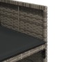 Set de comedor de jardín 11 pzas y cojines ratán sintético gris de , Conjuntos de jardín - Ref: Foro24-3211118, Precio: 785,8...