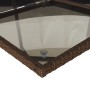 Set comedor de jardín 11 pzas y cojines ratán sintético marrón de , Conjuntos de jardín - Ref: Foro24-3211113, Precio: 701,44...