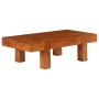 Mesa de centro madera maciza acacia acabado miel 100x50x30 cm en Mesas de centro | Comprar online en Foru.es