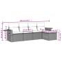 Set de sofás jardín y cojines 5 pzas ratán sintético gris claro de , Conjuntos de jardín - Ref: Foro24-3252429, Precio: 319,2...