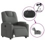 Sillón reclinable eléctrico de tela gris oscuro de , Sillones - Ref: Foro24-3204345, Precio: 237,77 €, Descuento: %