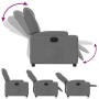 Sillón reclinable eléctrico de tela gris oscuro de , Sillones - Ref: Foro24-3204345, Precio: 237,77 €, Descuento: %