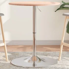 Mesa alta de madera maciza de haya Ø60x89,5 cm de , Mesas de cocina y de comedor - Ref: Foro24-3270624, Precio: 98,76 €, Desc...