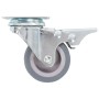 Ruedas giratorias con frenos dobles 4 unidades 50 mm de , Manipulación de materiales - Ref: Foro24-143418, Precio: 15,90 €, D...