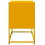 Mueble para TV de acero amarillo mostaza 68,5x39x60,5 cm de , Muebles TV - Ref: Foro24-846473, Precio: 57,54 €, Descuento: %