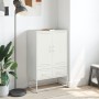 Aparador de acero laminado en frío blanco 68x39x111,5 cm de , Aparadores - Ref: Foro24-846613, Precio: 113,26 €, Descuento: %