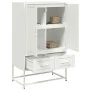Cold-rolled white steel sideboard 68x39x111.5 cm by , Sideboards - Ref: Foro24-846613, Price: 110,92 €, Discount: %