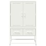 Aparador de acero laminado en frío blanco 68x39x111,5 cm de , Aparadores - Ref: Foro24-846613, Precio: 113,26 €, Descuento: %