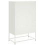 Aparador de acero laminado en frío blanco 68x39x111,5 cm de , Aparadores - Ref: Foro24-846613, Precio: 113,26 €, Descuento: %