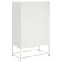 Cold-rolled white steel sideboard 68x39x111.5 cm by , Sideboards - Ref: Foro24-846613, Price: 110,92 €, Discount: %