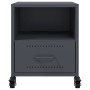 Mesitas de noche 2 unidades acero gris antracita 36x39x43,5 cm de , Mesitas de noche - Ref: Foro24-846709, Precio: 81,28 €, D...