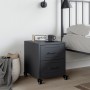 Mesita de noche acero gris antracita 36x39x43,5 cm de , Mesitas de noche - Ref: Foro24-846630, Precio: 55,13 €, Descuento: %