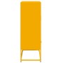 Aparador de acero laminado en frío amarillo 68x39x111,5 cm de , Aparadores - Ref: Foro24-846611, Precio: 153,15 €, Descuento: %