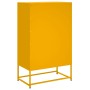 Aparador de acero laminado en frío amarillo 68x39x111,5 cm de , Aparadores - Ref: Foro24-846611, Precio: 153,15 €, Descuento: %