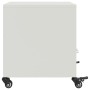 Mesita de noche acero blanco 36x39x43,5 cm de , Mesitas de noche - Ref: Foro24-846714, Precio: 45,65 €, Descuento: %