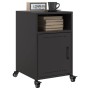 Mesita de noche acero negra 36x39x59 cm de , Mesitas de noche - Ref: Foro24-846716, Precio: 50,25 €, Descuento: %