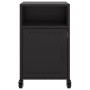 Mesita de noche acero negra 36x39x59 cm de , Mesitas de noche - Ref: Foro24-846716, Precio: 50,25 €, Descuento: %