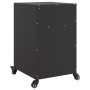 Mesita de noche acero negra 36x39x59 cm de , Mesitas de noche - Ref: Foro24-846716, Precio: 50,25 €, Descuento: %