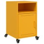 Mesitas de noche 2 unidades acero amarillo mostaza 36x39x59 cm de , Mesitas de noche - Ref: Foro24-846723, Precio: 83,85 €, D...