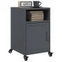 Mesitas de noche 2 unidades acero gris antracita 36x39x59 cm de , Mesitas de noche - Ref: Foro24-846721, Precio: 82,67 €, Des...