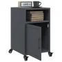 Bedside tables 2 units anthracite gray steel 36x39x59 cm by , Nightstands - Ref: Foro24-846721, Price: 82,67 €, Discount: %