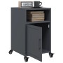 Mesitas de noche 2 unidades acero gris antracita 36x39x59 cm de , Mesitas de noche - Ref: Foro24-846721, Precio: 83,47 €, Des...