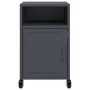 Mesitas de noche 2 unidades acero gris antracita 36x39x59 cm de , Mesitas de noche - Ref: Foro24-846721, Precio: 82,67 €, Des...