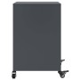 Mesitas de noche 2 unidades acero gris antracita 36x39x59 cm de , Mesitas de noche - Ref: Foro24-846721, Precio: 83,47 €, Des...