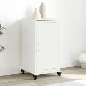 Cold-rolled white steel sideboard 36x39x72 cm by , Sideboards - Ref: Foro24-846679, Price: 55,99 €, Discount: %