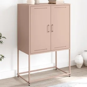 Mueble para TV de acero blanco 100,5x39x60,5 cm de , Muebles TV - Ref: Foro24-846517, Precio: 72,49 €, Descuento: %