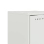 Mesita de noche acero blanco 36x39x78 cm de , Mesitas de noche - Ref: Foro24-846576, Precio: 48,39 €, Descuento: %